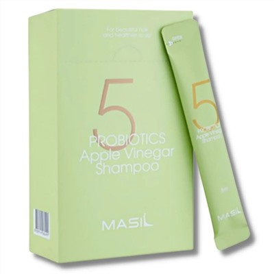Masil Шампунь для волос от перхоти с яблочным уксусом / 5 Probiotics Apple Vinegar Shampoo, 20 шт. х 8 мл 19266