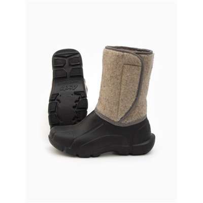 Сапоги войлочные женские 4×4, размер 36, чёрные