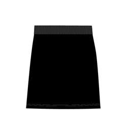 Юбка трикотажная для девочек