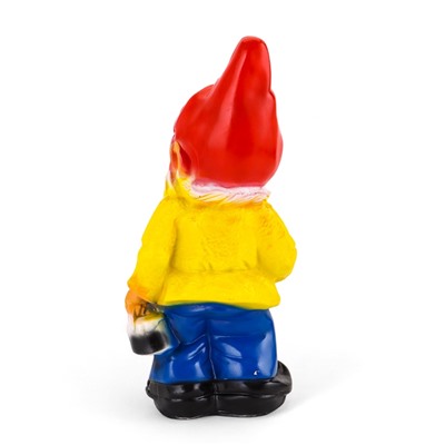 Садовая фигура из гипса «Гном - художник», 16×18×41 см