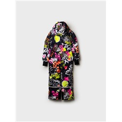 Комбинезон текстильный с полиуретановым покрытием для девочек