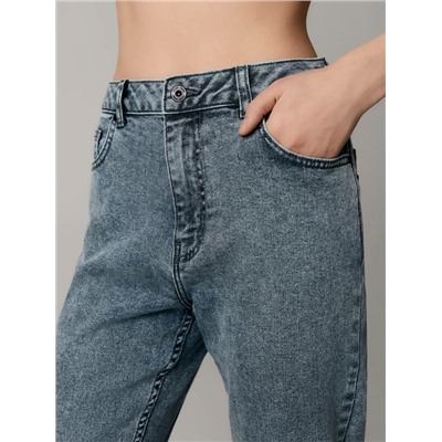 Mom CONTE CON-538 Джинсы mom оксидной варки с высокой посадкой