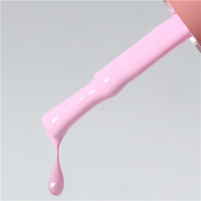 Гель лак для ногтей, кракелюрный, с эффектом растрескивания, трехфазный, 10 мл, LED/UV, розовый (31)