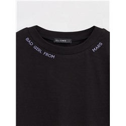 Футболки CONTE LD 1738 Свободная футболка из хлопка с вышивкой