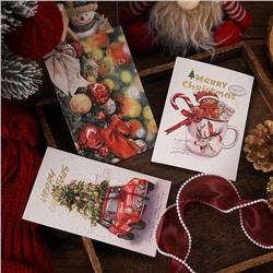 Набор новогодних открыток 6 штук 15*10 см. формат А6