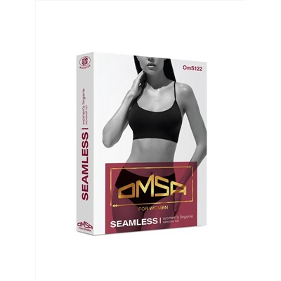 Omsa Топ OmS122 Майка "Toп" женская (кроп-топ на тонких бретелях), PA
