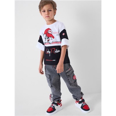 Фуфайка трикотажная для мальчиков (футболка)