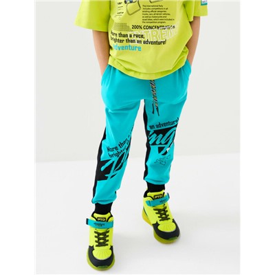 Брюки трикотажные для мальчиков, 2 пары в комплекте