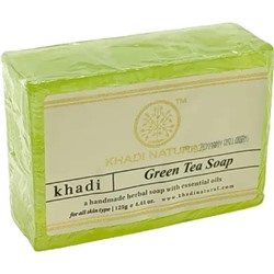 Khadi Natural Мыло "С зеленым чаем" 125 г