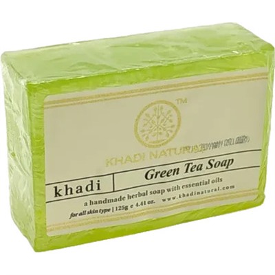 Khadi Natural Мыло "С зеленым чаем" 125 г