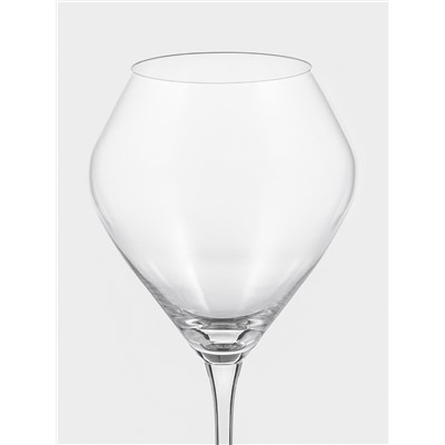 Бокалы для вина «Брависсимо», 620 мл, набор 6 шт., стекло, прозрачные