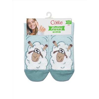 Conte elegant Носки HAPPY с пушистым рисунком "Барашек"