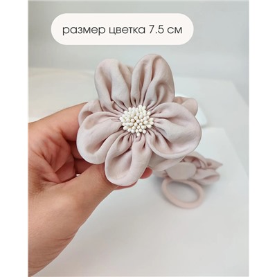 Бант для волос на резинке