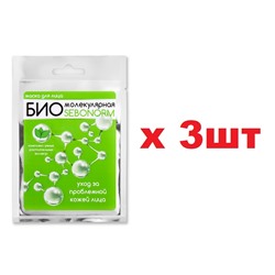 БИОмолекулярная Маска для лица 16,5г Sebonorm 3шт