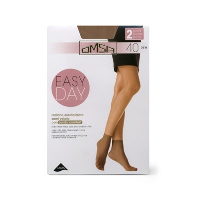 Носки женские полиамид, Omsa, Calzino easy day 40