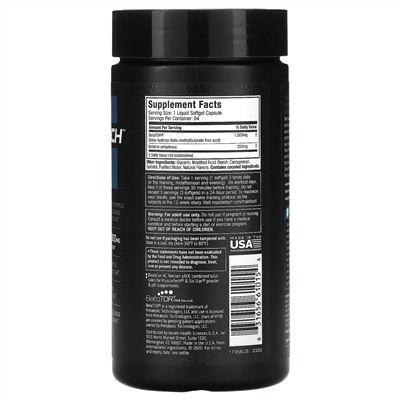 Muscletech, Clear Muscle, HMB, свободная кислота, 84 капсулы с жидкостью
