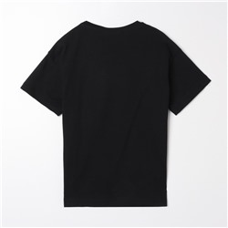 Футболка детская KAFTAN «Чебурашка», чёрная, размер 30, рост 98-104 см