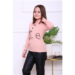 Водолазка "Зимка" (Персик)