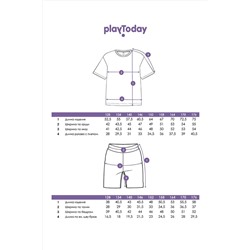 Комплект (Футболка+Шорты) PLAYTODAY, 985713