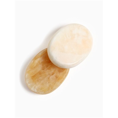 Камни для СПА 6×8 желтоватый мрамор, 4 шт.