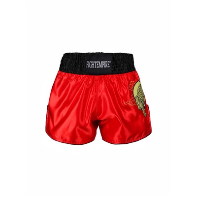 Шорты для тайского бокса FIGHT EMPIRE, р. XS, красные