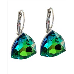 Серьги с чешскими кристаллами