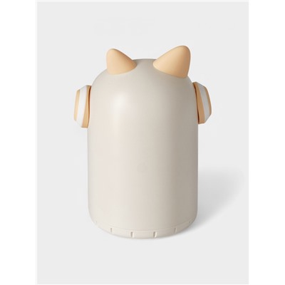 Ведро для мусора сенсорное настольное SAVANNA, 2 л, в ушах и наушниках, бежевое