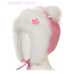 244-З Шалунья Ушанка для девочки (48-50)