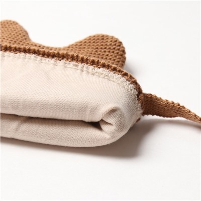 Шапка детская MINAKU, размер 46-48, коричневая