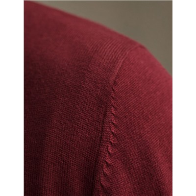 Джемпер-поло из хлопка с нейлоном