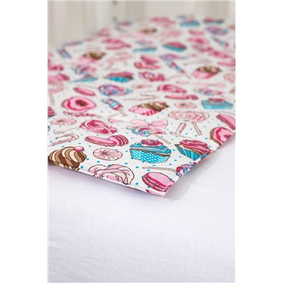 Подушка тонкая 40х60 арт. ПДТ/пироженки НАТАЛИ, 877156