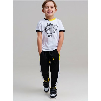 Комплект трикотажный для мальчиков: фуфайка (футболка), брюки