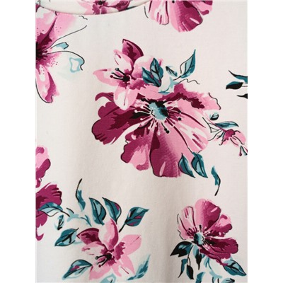 Фуфайка трикотажная для девочек (футболка)