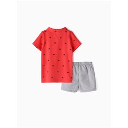Костюм (футболка и шорты) Крошка Я, рост 74-80 см
