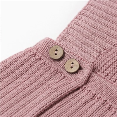 Шапка-шлем детская «Крошка Я», размер 44-46, пудровая