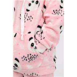 Костюм флисовый арт. КС-ФПР/панда-розовая