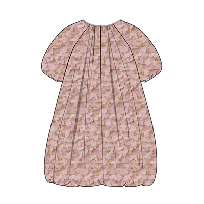 Платье трикотажное для девочек