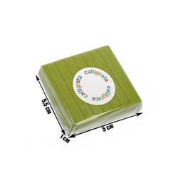 Полимерная глина Calligrata 50 г, оливковая