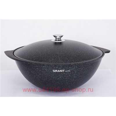 Кукмара Казан Granit ultra blue для плова 6 л кгг65а