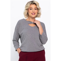 Джемпер трикотажный Сайрис (светло-серый) Б14790-50М