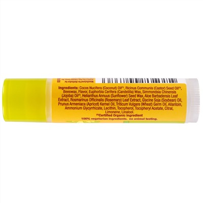Alba Botanica, Гавайский бальзам для губ, питательный кокосовый крем, 4,2 г