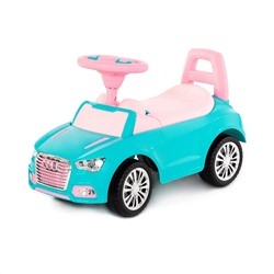 Полесье Каталка-автомобиль "SuperCar" №2 со звуковым сигналом (бирюзовая)