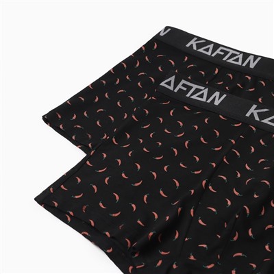 Трусы мужские KAFTAN Hot Stop, 2 шт., размер 56