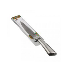 Нож кухонный 150/290мм с мет. полой ручкой ФЕРРА AST-004-НК-206