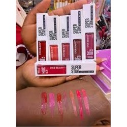 Набор перламутровых блесков для губ Miss Royal Lip Gloss Liquid, 6 шт