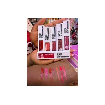 Набор перламутровых блесков для губ Miss Royal Lip Gloss Liquid, 6 шт