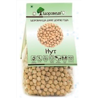 Нут семена 400г ЭКОПРОДУКТЫ, 1184459