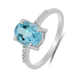 Кольцо, топаз, Джульетта