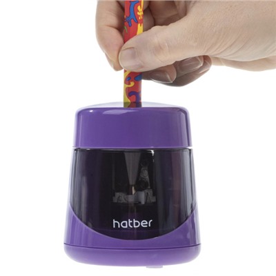 Точилка электрическая с контейнером MULTI с запасным лезвием + USB зарядка (087645) Хатбер