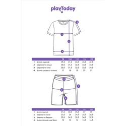 Костюм (Футболка+Шорты) PLAYTODAY, 1073697